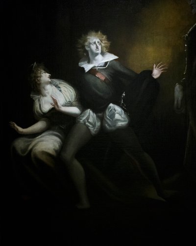 Gertrude, Hamlet and the Ghost of Hamlet