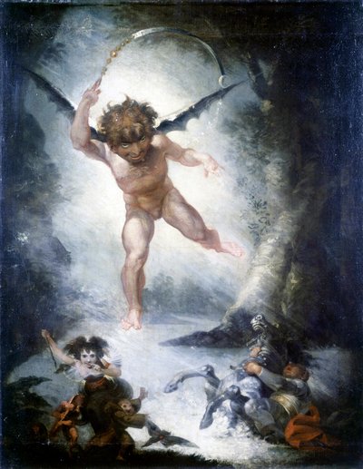 Robin Goodfellow (Puck) by Henry  Fuseli