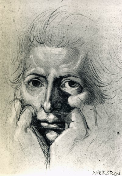 Study for self-portrait by Johann Heinrich Füssli