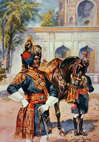 An Indian Imperial Cadet by Henry Payne