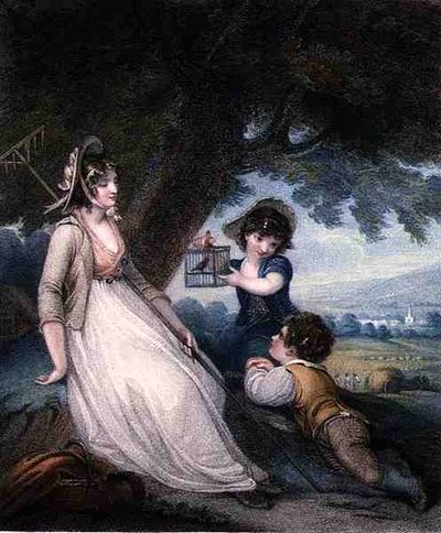 Innocent Captivation, engraved and pub. by Anthony Cardon (1772-1813) by Henry (after) Singleton