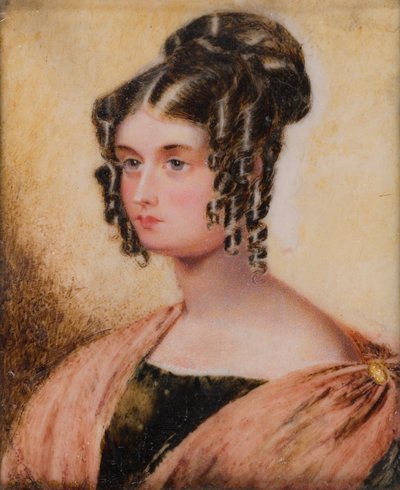 Portrait of Eliza Caroline Chamberlain, the Hon. Mrs Charles Bridgeman (1799-1887) by Henry (circle of) Collen