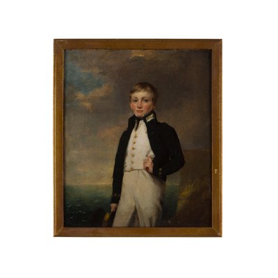 The Rolland Brothers: Robert in Naval Uniform by Henry (circle of) Raeburn