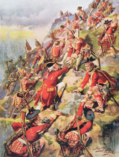 Scaling the Heights of Abraham, illustration from 