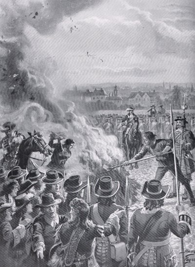 The Burning of Blount