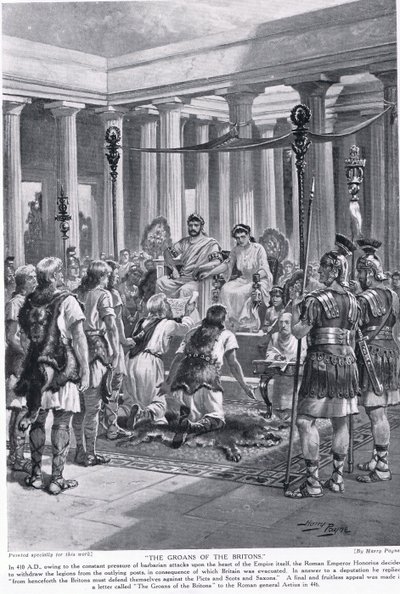 The Groans of the Britons, illustration from 
