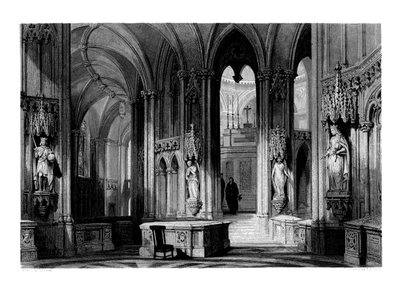 Mausoleum of the Orleans family, Chapel of Dreux, France, 1875 by Henry Adlard