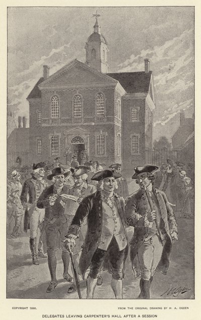 Delegates Leaving Carpenter
