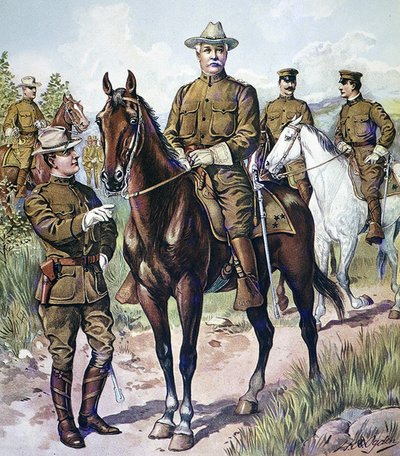 Field Service Uniforms of the U.S. Army 1902-07 by Henry Alexander (after) Ogden