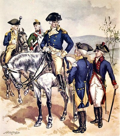 American army uniforms of 1779-83 by Henry Alexander Ogden