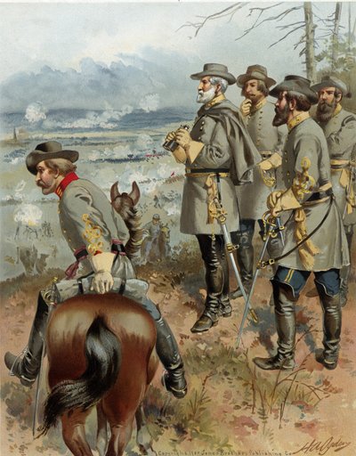 Gen. Robert E. Lee at Fredericksburg, Dec. 13, 1862 by Henry Alexander Ogden
