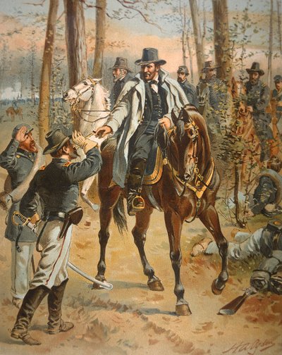 General Grant in the Wilderness Campaign, 5th May 1864 by Henry Alexander Ogden