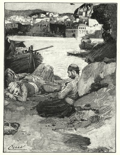 A Mid-day Siesta in Jaffa by Henry Andrew Harper