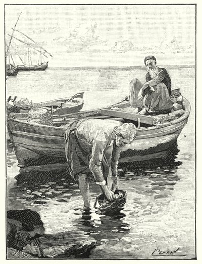 Fishermen at the Sea of Tiberias by Henry Andrew Harper