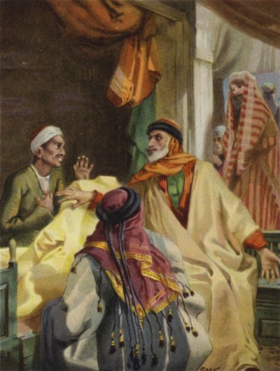In the bazaars at Damascus by Henry Andrew Harper