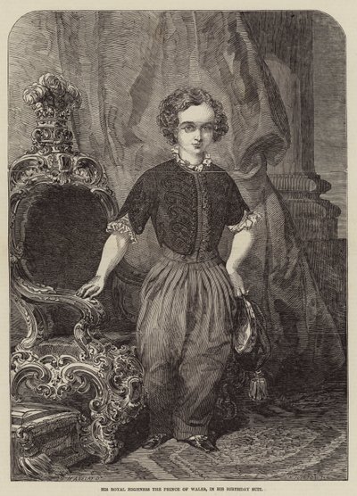 His Royal Highness the Prince of Wales, in His Birthday Suit by Henry Anelay