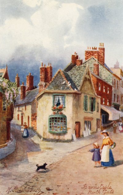 North Gate, Barnstaple by Henry B. (after) Wimbush