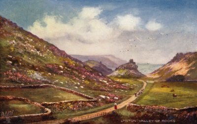The Valley of Rocks by Henry B. (after) Wimbush