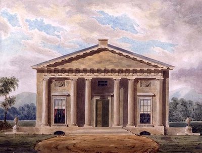 Design for a Neo-Classical Villa by Henry Bailey