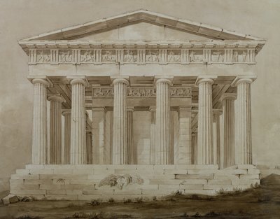 Temple of Hephaestus, Athens by Henry Bailey