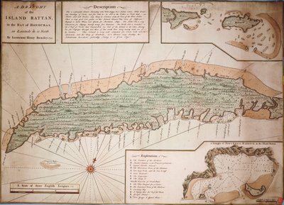 Draught of the Island Rattan in the Bay of Honduras in Latitude 16 Degrees 22