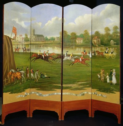 The Start of the Race for the Clarence Gold Cup at Hampton, Wednesday 21st June, 1815 by Henry Bernard Chalon