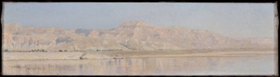 The Nile - Luxor (The Mountains of Thebes) by Henry Brokman Knudsen