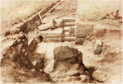 Bremenium, High Rochester in Redesdale by Henry Burdon Richardson