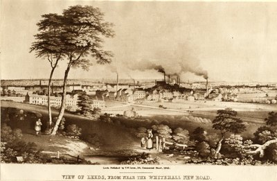 View of Leeds, from near the Whitehall New Road by Henry Burn