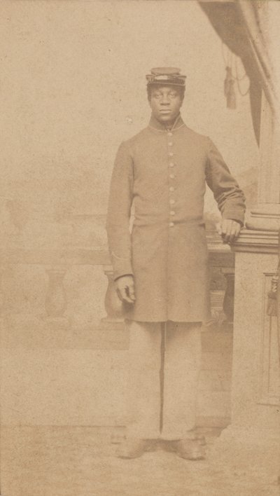 Carte-de-visite of an Unidentified Union Soldier by Henry C. Cushing