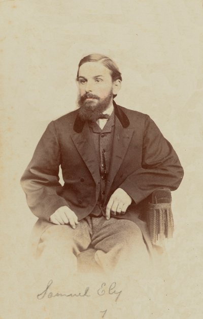 Carte-de-visite Portrait of Samuel Ely, 1862-1869 by Henry C. Phillips