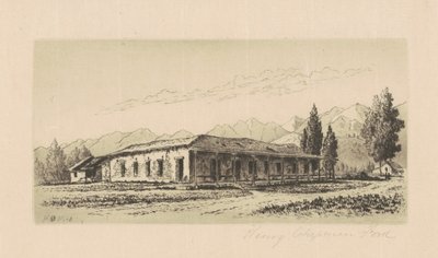Aguirre House Santa Barbara by Henry Chapman Ford