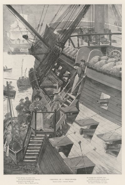 Christmas on a Three-Decker by Henry Charles Seppings Wright