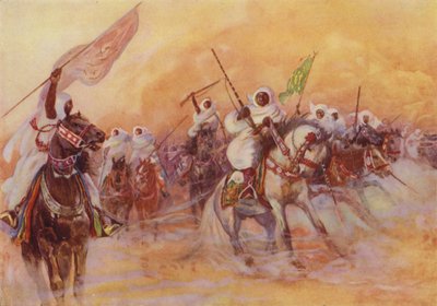 Powder-Play, Morocco by Henry Charles Seppings Wright