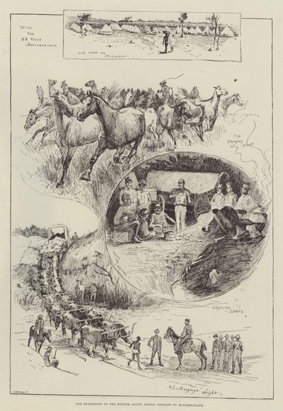 The Expedition of the British South Africa Company to Matabeleland by Henry Charles Seppings Wright