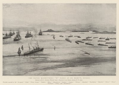 The Naval Manoeuvres, X Fleet at St Mary