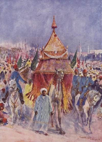 The Procession of the Mahmal by Henry Charles Seppings Wright