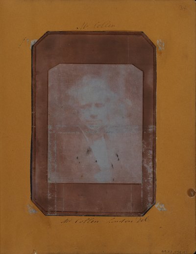 Bust Length Portrait of a Man, Possibly Sir David Brewster by Henry Collen