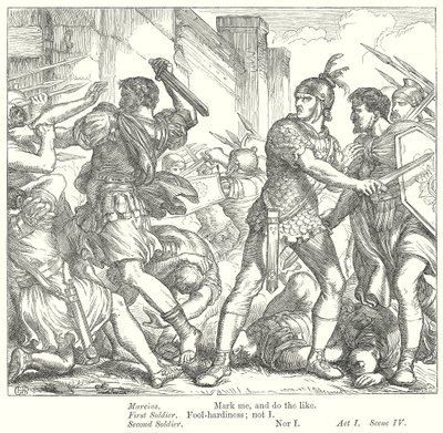 Coriolanus by Henry Courtney (after) Selous