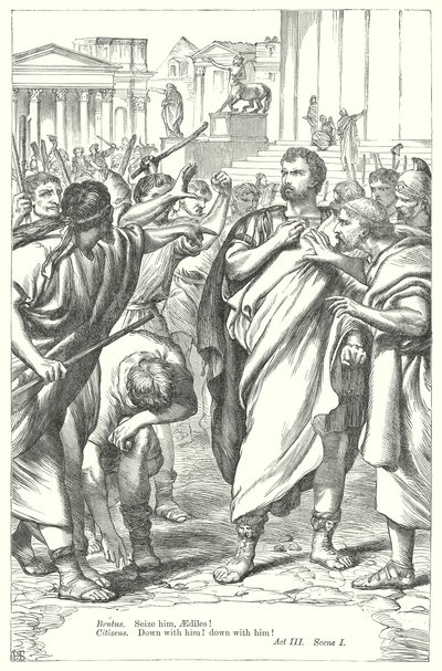 Coriolanus by Henry Courtney (after) Selous