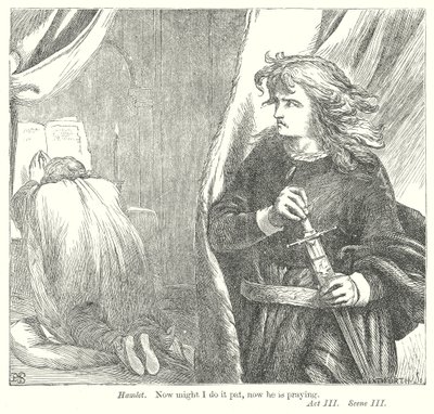 Hamlet by Henry Courtney (after) Selous