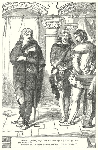 Hamlet by Henry Courtney (after) Selous