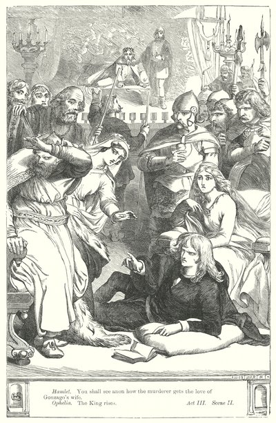Hamlet by Henry Courtney (after) Selous