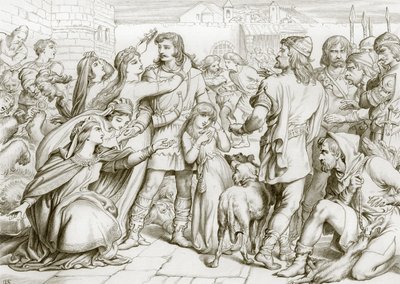 How Hereward Slew the Bear by Henry Courtney (after) Selous