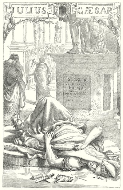 Julius Caesar by Henry Courtney (after) Selous