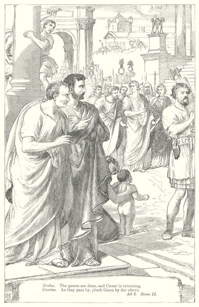 Julius Caesar by Henry Courtney (after) Selous