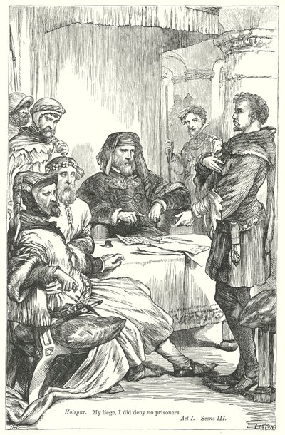 King Henry IV Part I by Henry Courtney (after) Selous