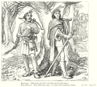 King Henry VI Part III by Henry Courtney (after) Selous