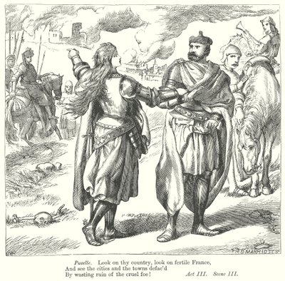 King Henry VI Part I by Henry Courtney (after) Selous