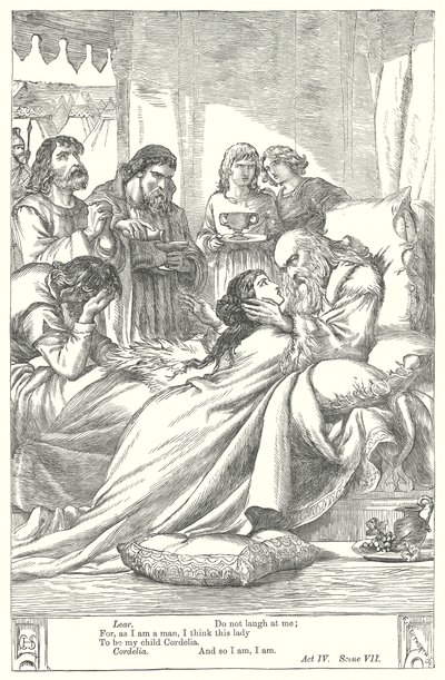 King Lear by Henry Courtney (after) Selous
